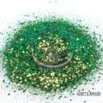 glitter, holographic