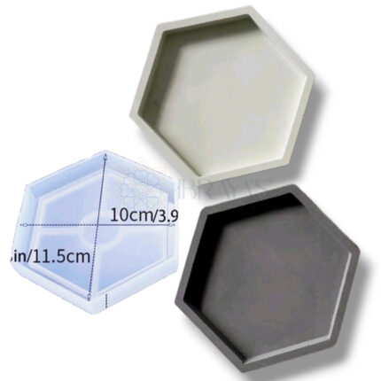 Hexagonal coaster mold