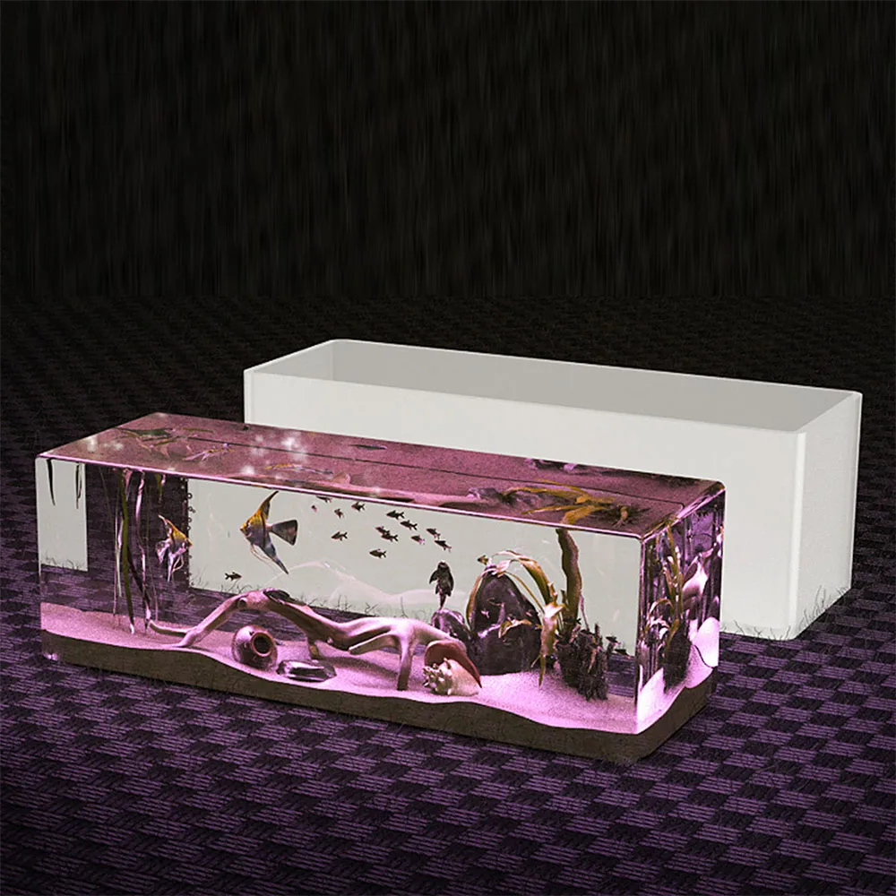 Large deep block resin casting silicone mold - Image 1