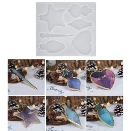 Ornament resin pendants