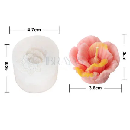 resin rose flower mold