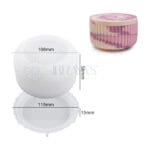 round candle jesmo-resin