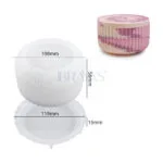 round candle jesmo-resin