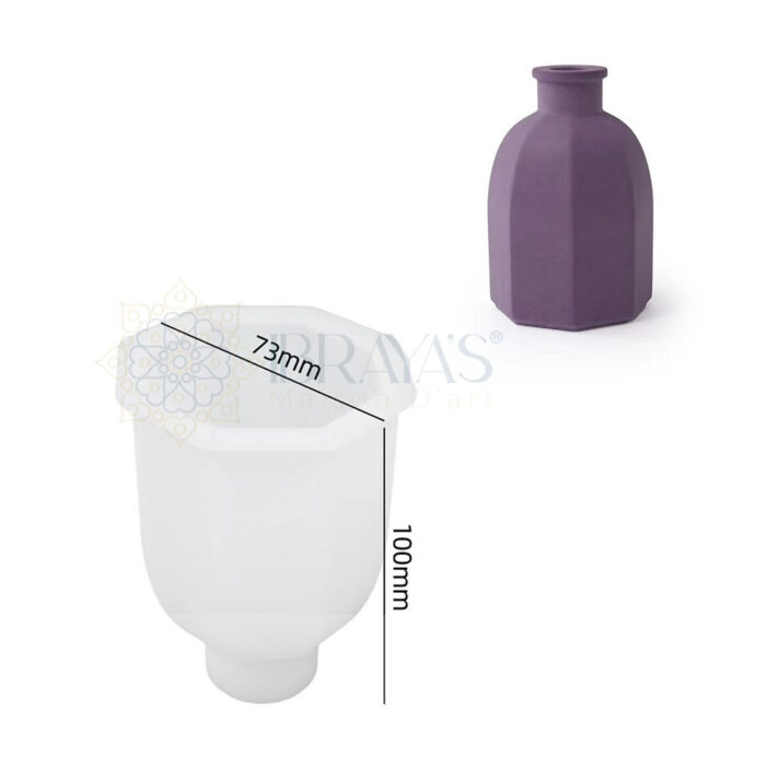 sement vase silicone molde