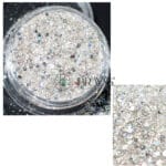 GLITTER SILVER RESIN