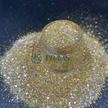 GLITTER GOLD RESIN