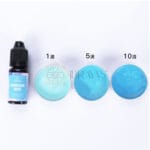 candle dye liquid cerulean-bleu