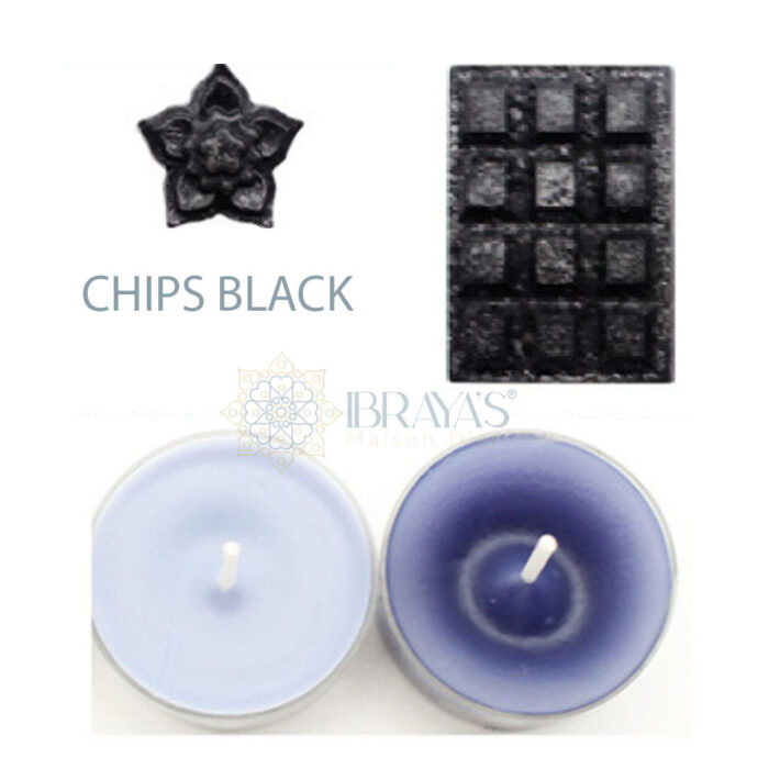 candle chips black