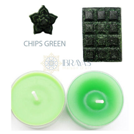 candle chips green