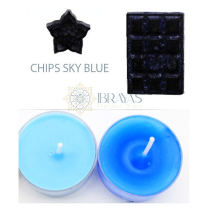 candle chips blue