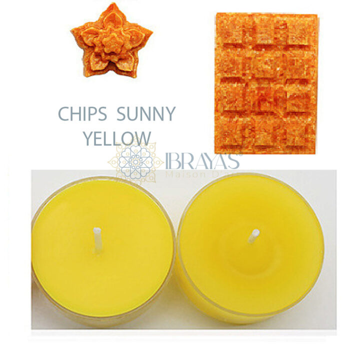 candle chips yellow