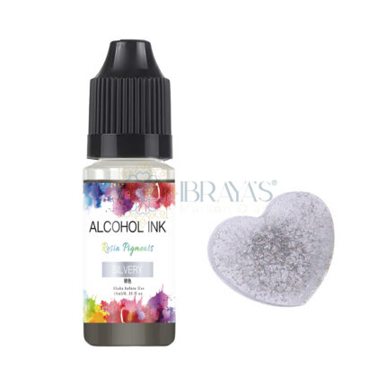 ALCOHOLIC INK SILVERY