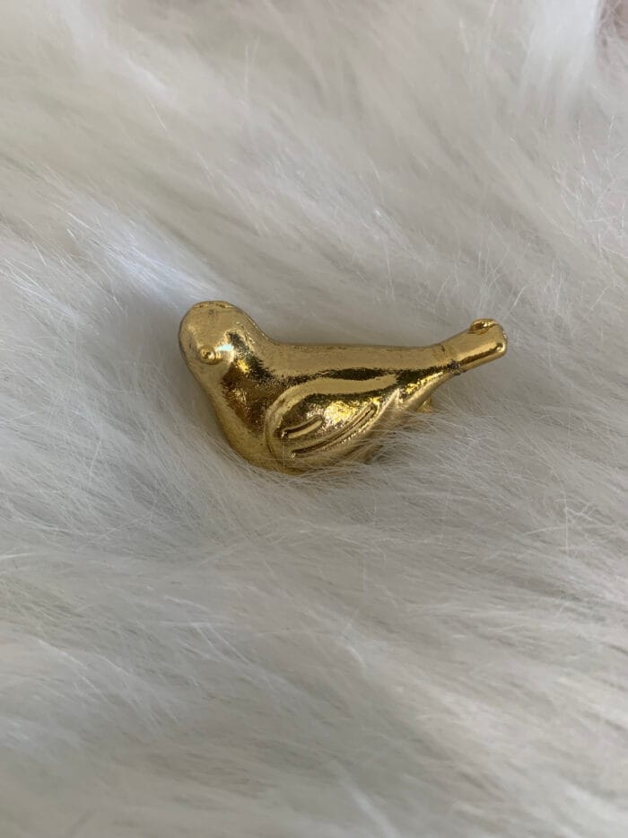 Bird Decoration-gold