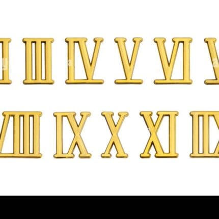 roman number gold