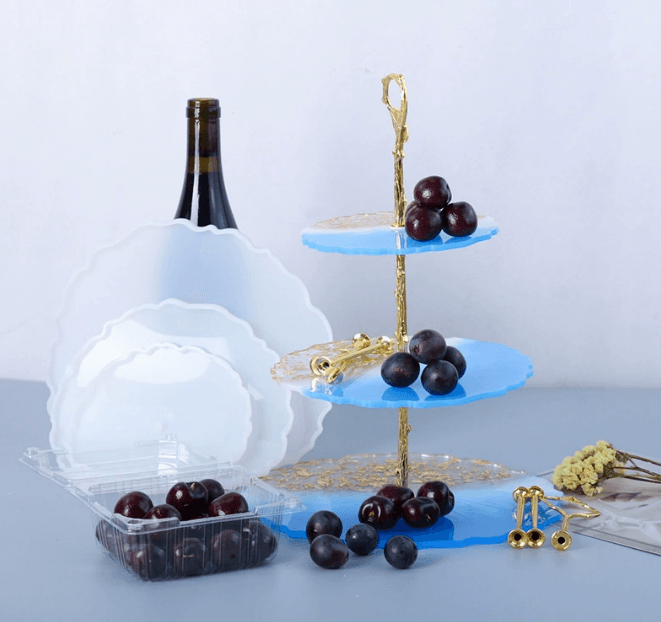 3 tier cake stand mold