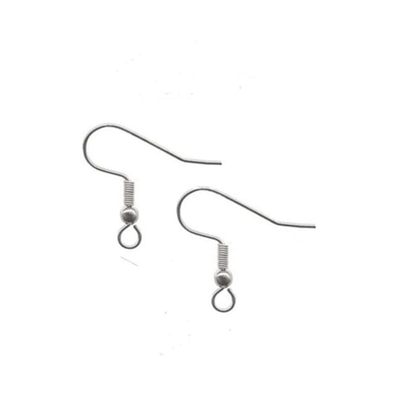 EARRING SNAP SILVER