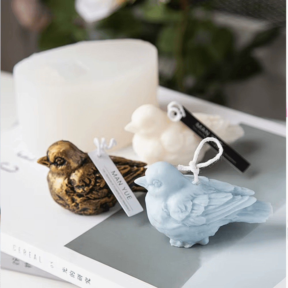 Copy of website (7) Bird Silicone Mold - Image 1